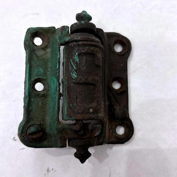 Other - Antique Cast Iron Stover Mfg., Spring Loaded Screen Door Hinge Decorative "S" #3